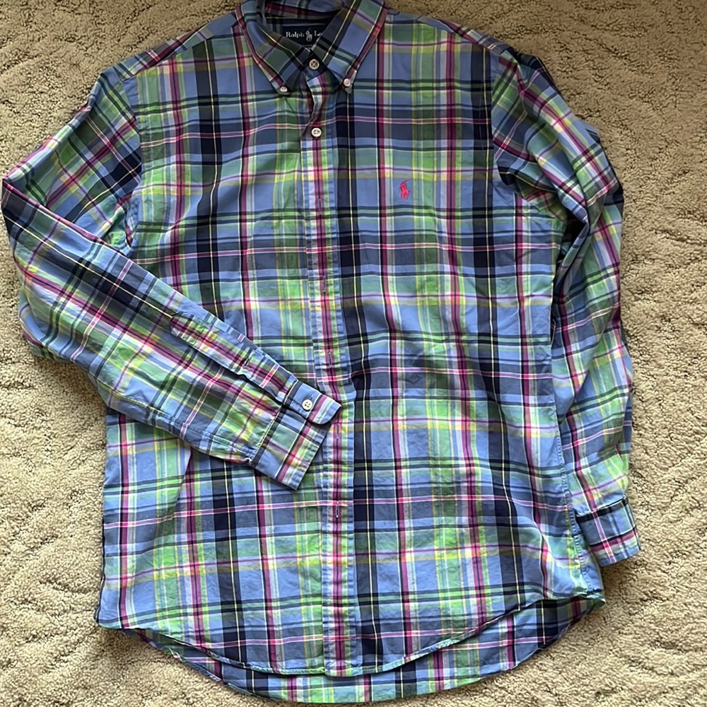 Mens Ralph Lauren Dress Shirt.